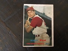 1957 Topps - #157 Wally Post
