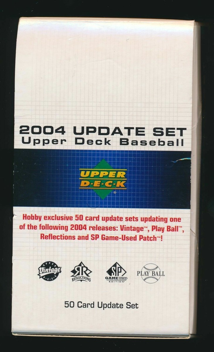 2004 UPPER DECK VINTAGE UPDATE BASEBALL CARD SET 50 DIFFERENT MLB