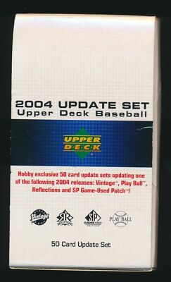 2004 UPPER DECK VINTAGE UPDATE BASEBALL CARD SET 50 DIFFERENT MLB 