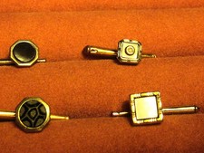 Vintage Lot 4 Different Shirt Tuxedo Studs