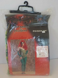 N Vintage 90s Batman Robin Poison Ivy Adult Halloween Costume Medium No Mask Ebay