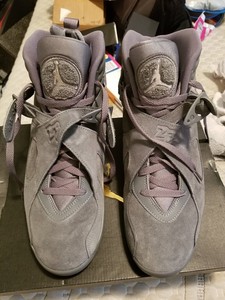 Retro-Air-Jordan-Cool-Grey-8-Men-039-s-Size-11-5