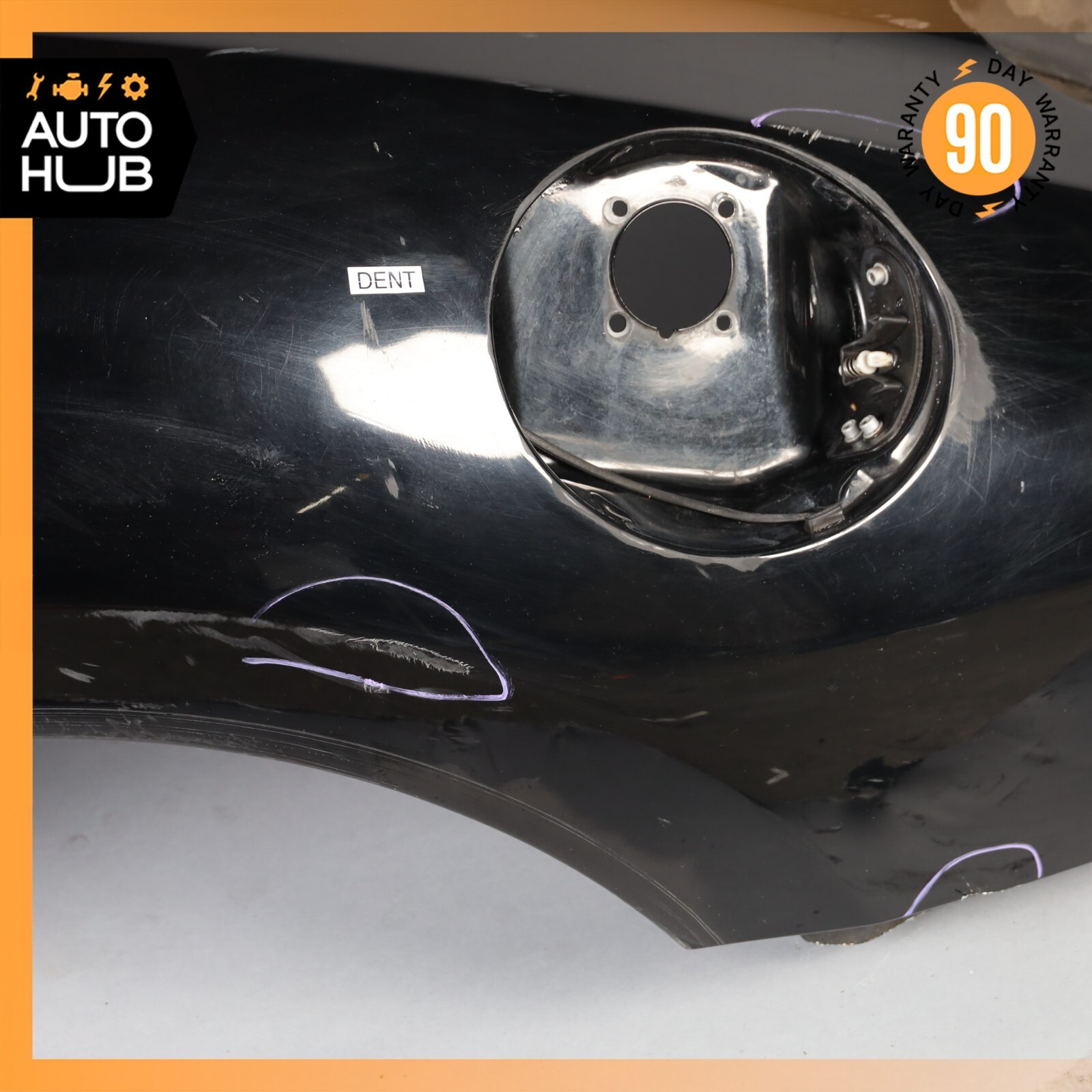 08-18 Maserati GranTurismo M145 Rear Left Driver Side Quarter Panel Cut OEM