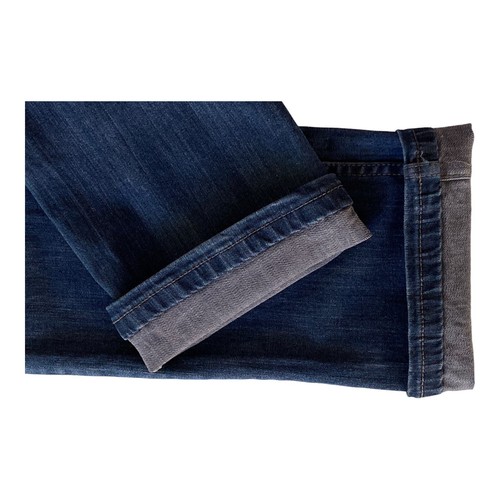 Colorado Madison Denim Jeans Wmn Sz 8 W29 L32 Stretch Zip Straight Blue HEMMED - Picture 12 of 12