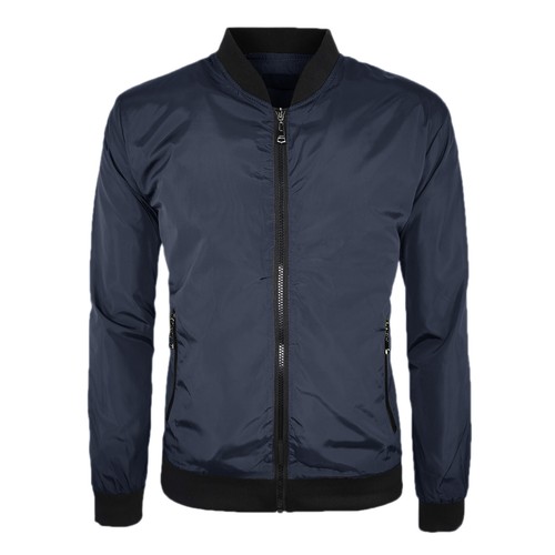 Giubbotto Uomo Bomber Impermeabile Giubbino Leggero Giacca Ragazzo VEQUE - Imagen 6 de 28
