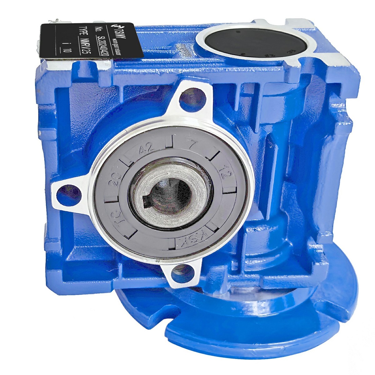 NMRV025 Worm Gearbox 11MM BORE Speed Reduction Round Flange