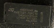 ST Micro M48T59-70PC1U Real Time Clock RTC IC Clock/Calendar Parallel 28-DIP