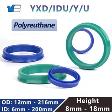 Polyurethane YXD/IDU/Y/U Hydraulic Cylinder Piston Hole Oil Seal Ring ID 6-200mm