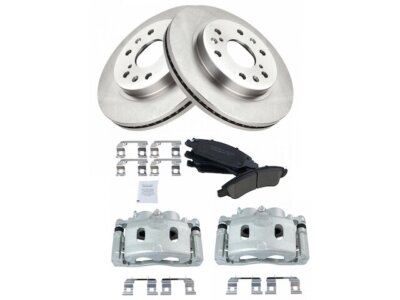 72PQ16K Front Brake Pad Rotor and Caliper Set Fits 2008 Cadillac Escalade EXT