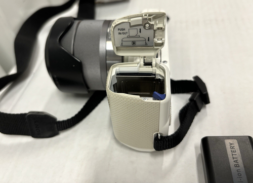 SONY ALPHA NEX-5N DIGITAL CAMERA + MOVIE WITH LENS MODEL NO. SEL1855 + CASE - Picture 18 of 19
