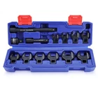 WORKPRO 3/8" Drive Crowfoot Wrench Set 13PCS Metric Crows Foot Wrench Set W/Case