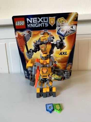 LEGO Nexo Knights 70365 - Action Axl - ohne Anleitung, mit OVP