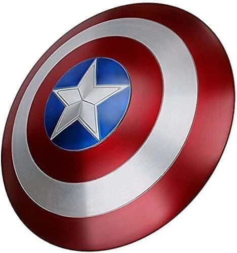 Captain Round America Shield Metal Replica Medieval Armor America Shield - Picture 16 of 16