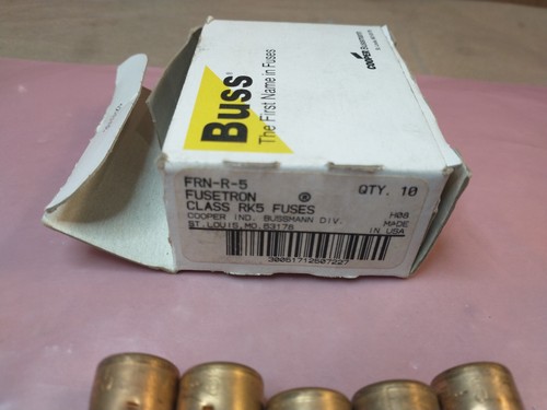 5, Fusibles Bussmann FRN-R-5 5 amperios 250V - Envío rápido - Imagen 3 de 3