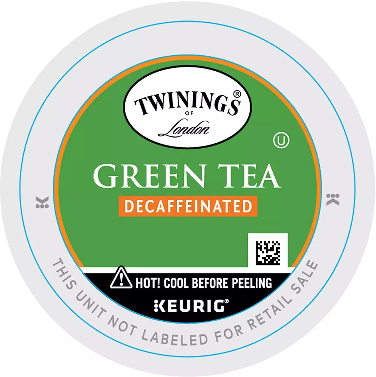 Decaf top tea pods