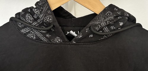 WXYZ Women's Small Light Weight Gray Yellow & Black with Floral Hoodie CULTURE - Picture 6 of 13