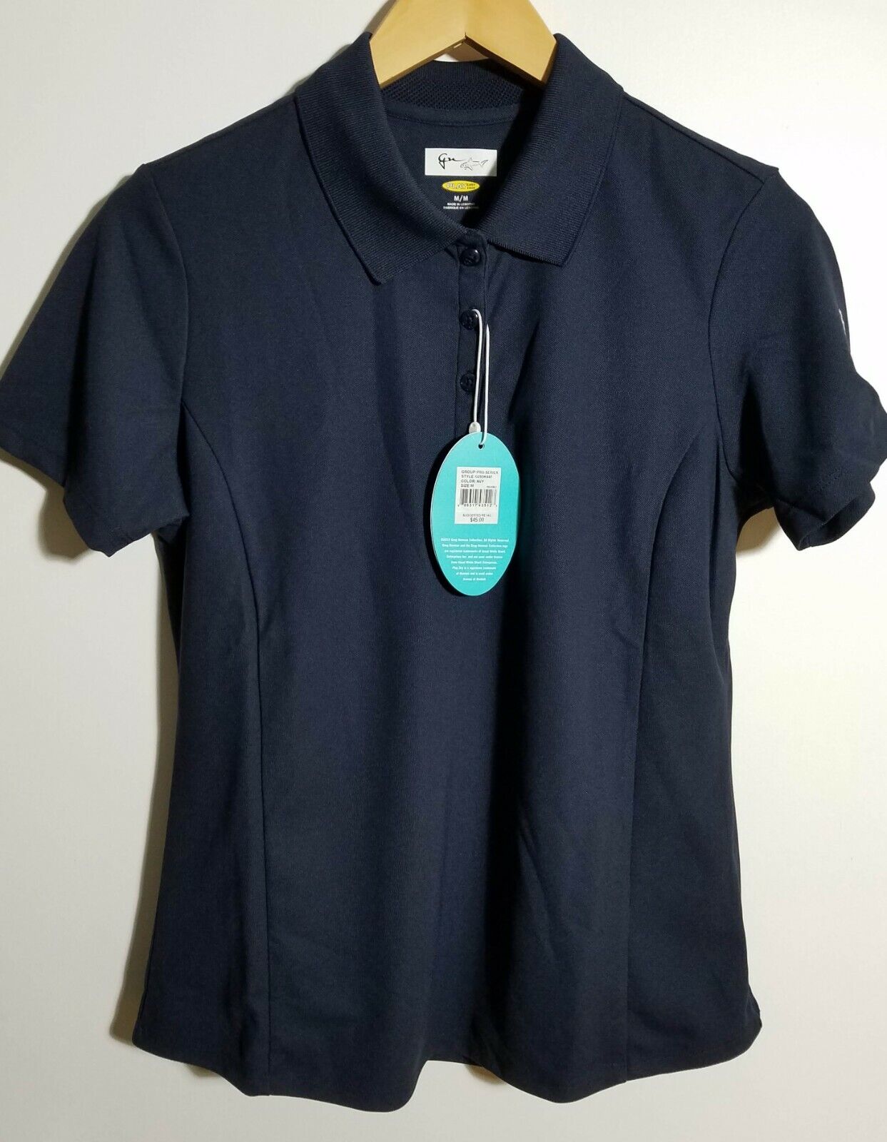 1 NWT GREG NORMAN New products world's highest quality popular WOMEN'S POLO COLOR: NAVY J200 MEDIUM SIZE: Sales results No. 1