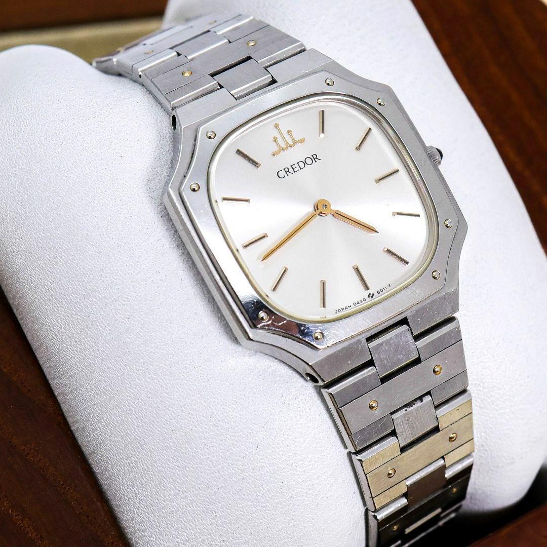 超特価SALE開催! SEIKO Credor Ladies Vintage Slim Watch Quartz 8420-5010 クレドール