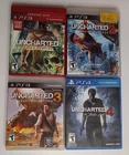 Sony PlayStation 3 PS3 Uncharted 1 2 3 Trilogy Plus PS4 Uncharted 4: Thief's End
