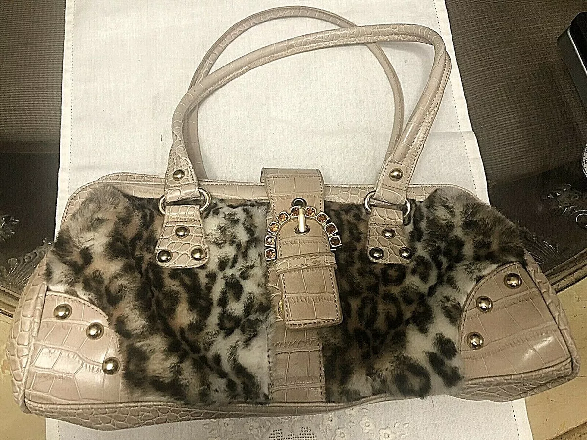 Fashion Crocodile Pattern Hand Bag, Simple Animal Print Shoulder