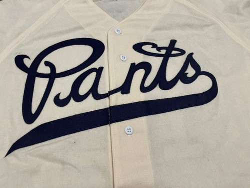 Worldwide Pants Mitchell & Ness David Letterman Wool Jersey Cooperstown Large - Picture 3 of 7