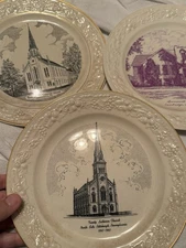 Vintage Collector Church Plates