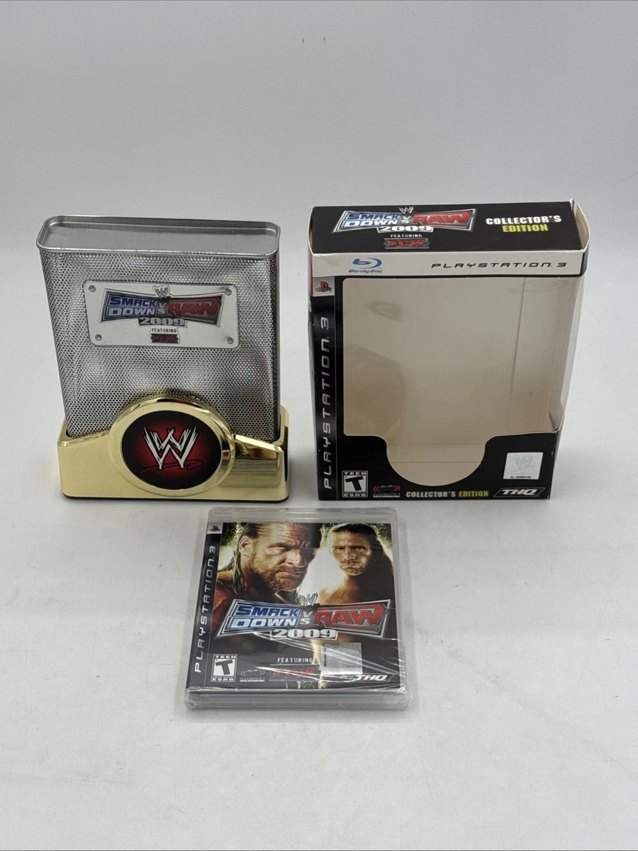 新品未開封　PS3  WWE2009 4点セット販売 Sony PlayStation 3 WWE Smackdown vs. Raw 2009 Video Games for sale
