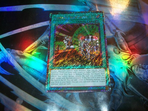 Urgent Schedule 1st Edition Platinum Secret Rare RA05-EN064 Yu-Gi-Oh!