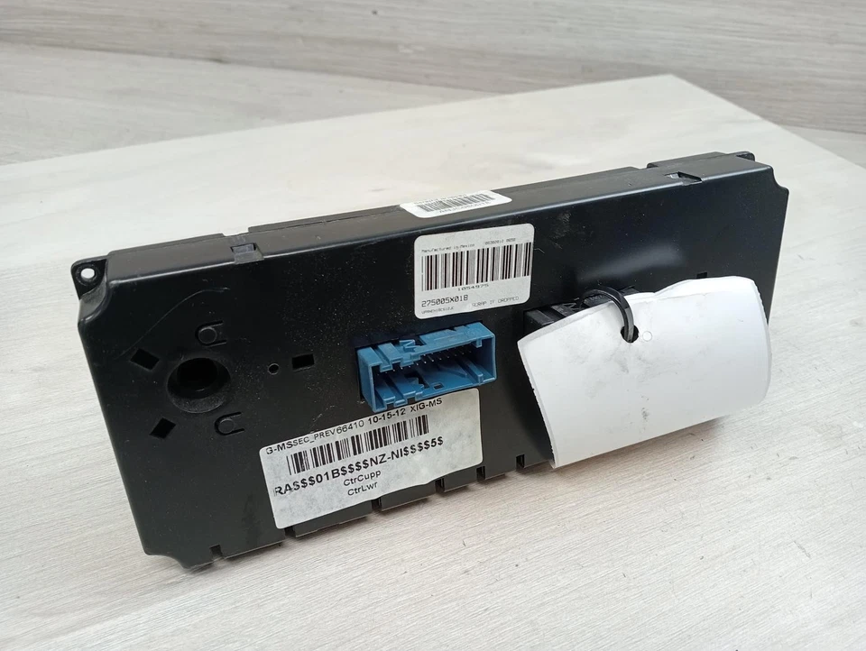 NISSAN NAVARA HEATER/AC CONTROLS D40, CLIMATE CONTROL TYPE, 09/05-08/15 2013 - image 3 of 4