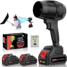 Seese Cordless Handheld Violent Fan/Leaf Blower  2 Batteries/Case
