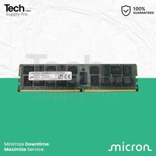 MTA36ASF2G72PZ-2G1 Micron 16GB PC4-17000 DDR4-2133MHz ECC 2Rx4 1.2V DIMM Memory