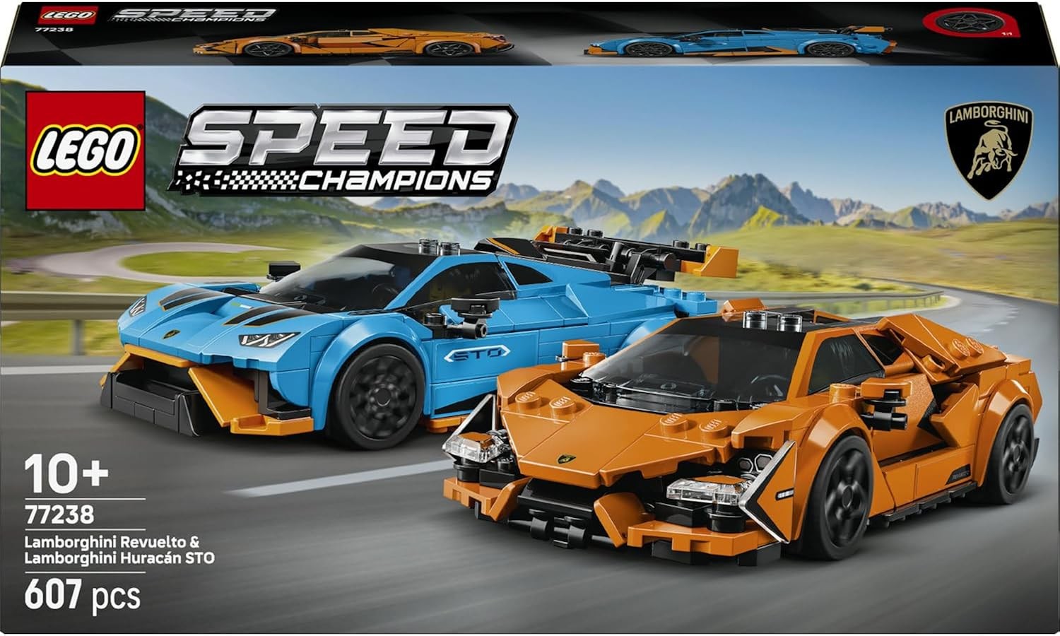 LEGO Speed Champions Lamborghini Revuelto & Huracan STO Set 77238 New & Sealed - Image 11