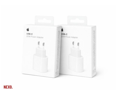 2er Original Apple USB-C Adapter 20W Schnellladegerät iPhone Netzteil Ladegerät