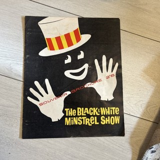 Signed Souvenir Brochure The Black & White Minstrel Show