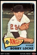 1965 Topps #324 Bobby Locke Angels 7.5 - NM+
