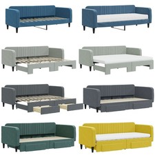  Tagesbett Samt Schlafsofa Sofa Bett Bettsofa Gästebett Schlafcouch Bettgestell