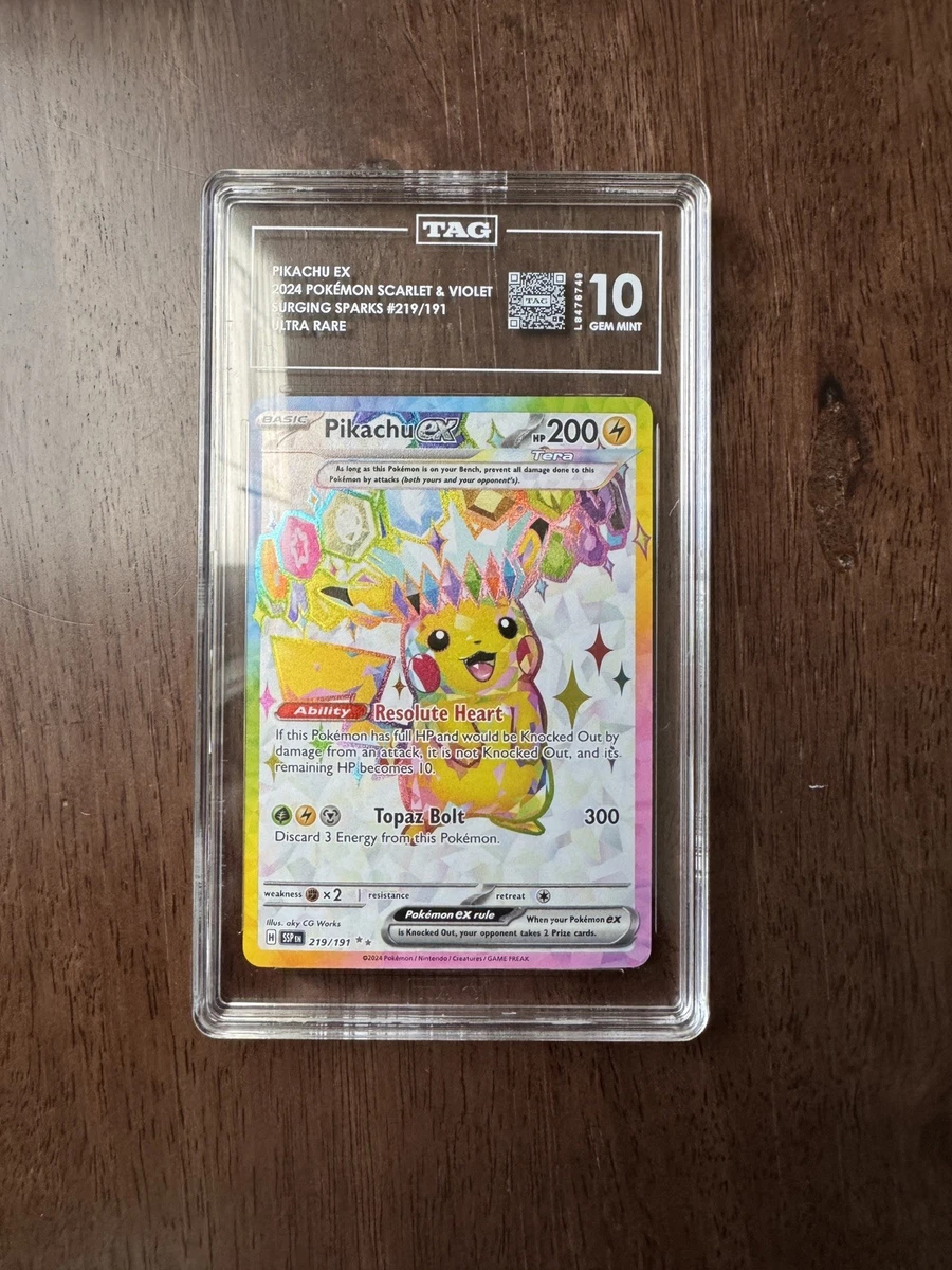 Pikachu Ex Pokémon TCG Cards for sale | eBay