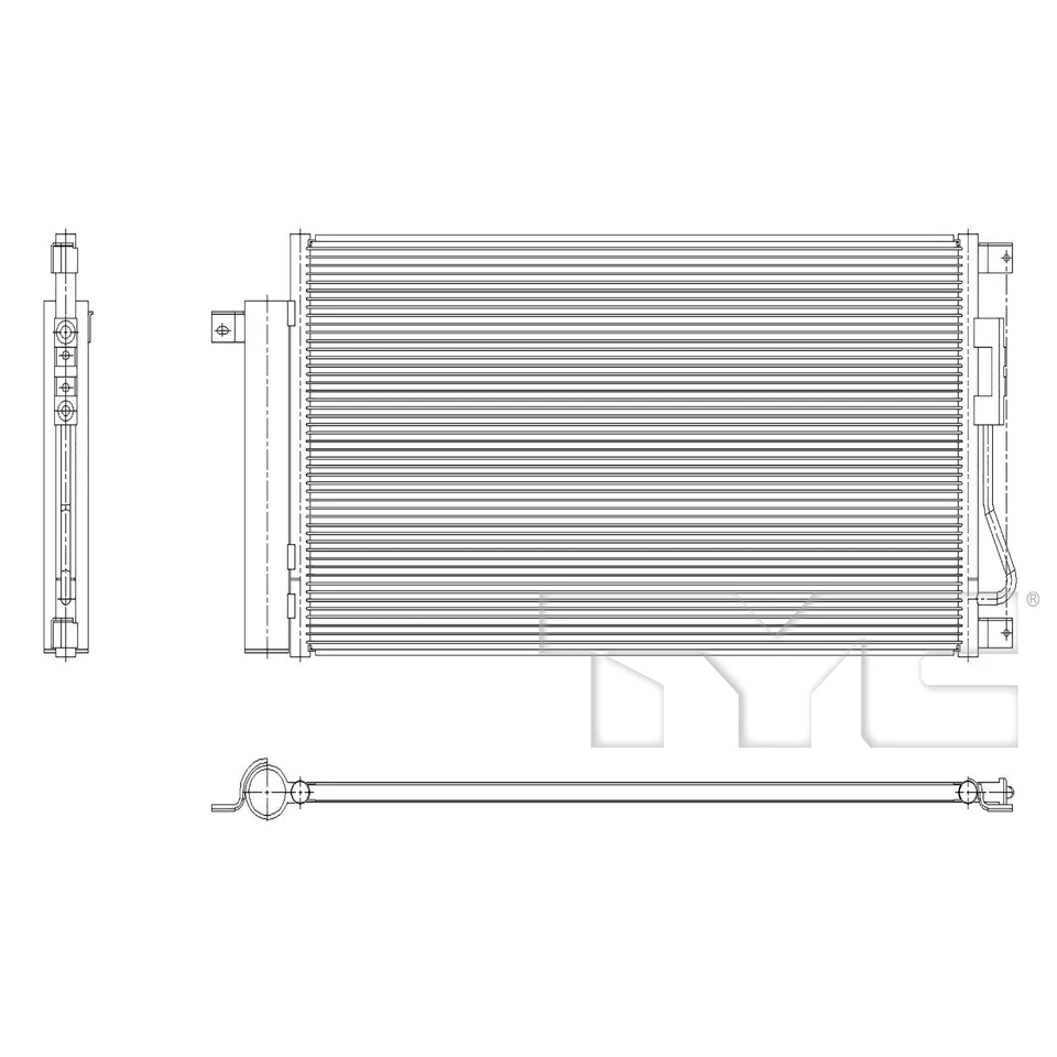 Condenser for 24-24 Chevy Trax 5.0mm 42766933 - Image 4 of 4