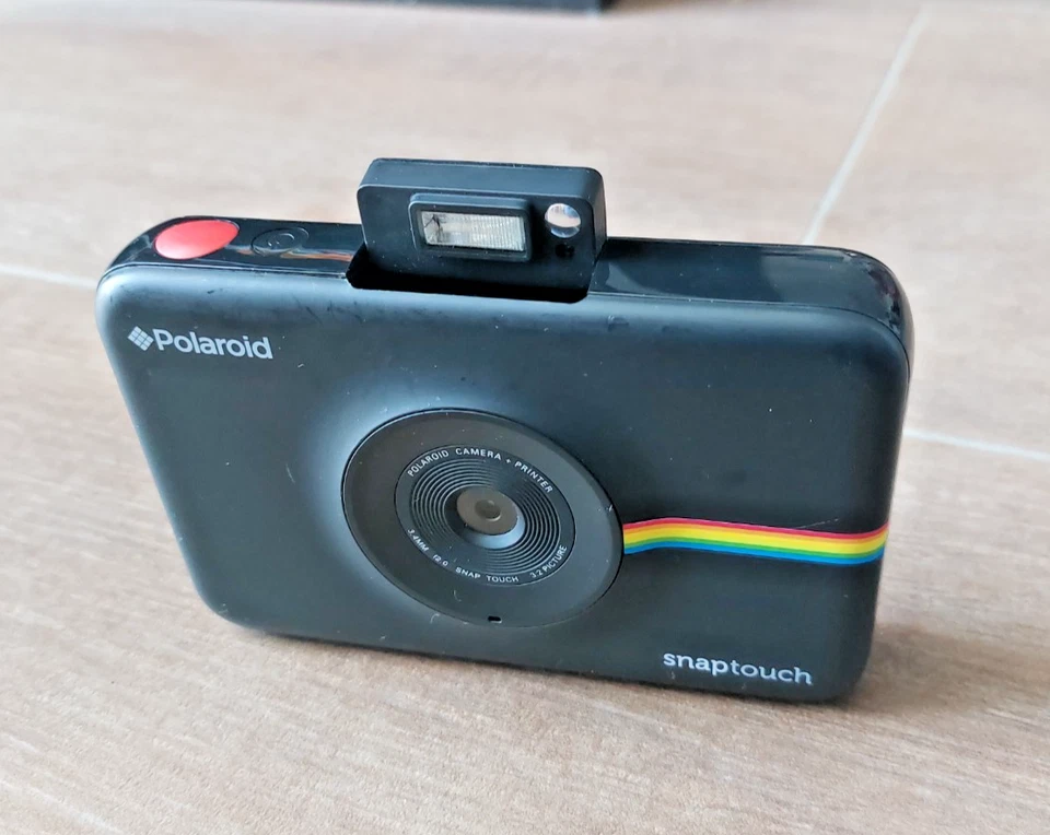 Polaroid Snap Touch Digitalkamera mit Sofortdruck – Schwarz – guter Zustand - Bild 2 von 4