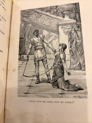 The Wooing of Malkatoon / COMMODUS By Lew. Wallace Hardcover Illustrated 1898 - Picture 10 of 12