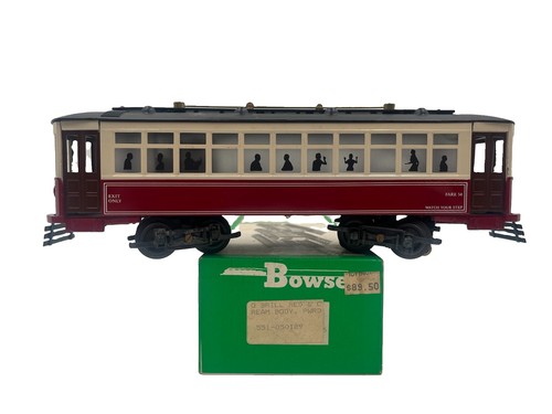 Material rodante escala Ho Bowser 551-050129 O Brill Resma carrocería coche motorizado | Condition: Used