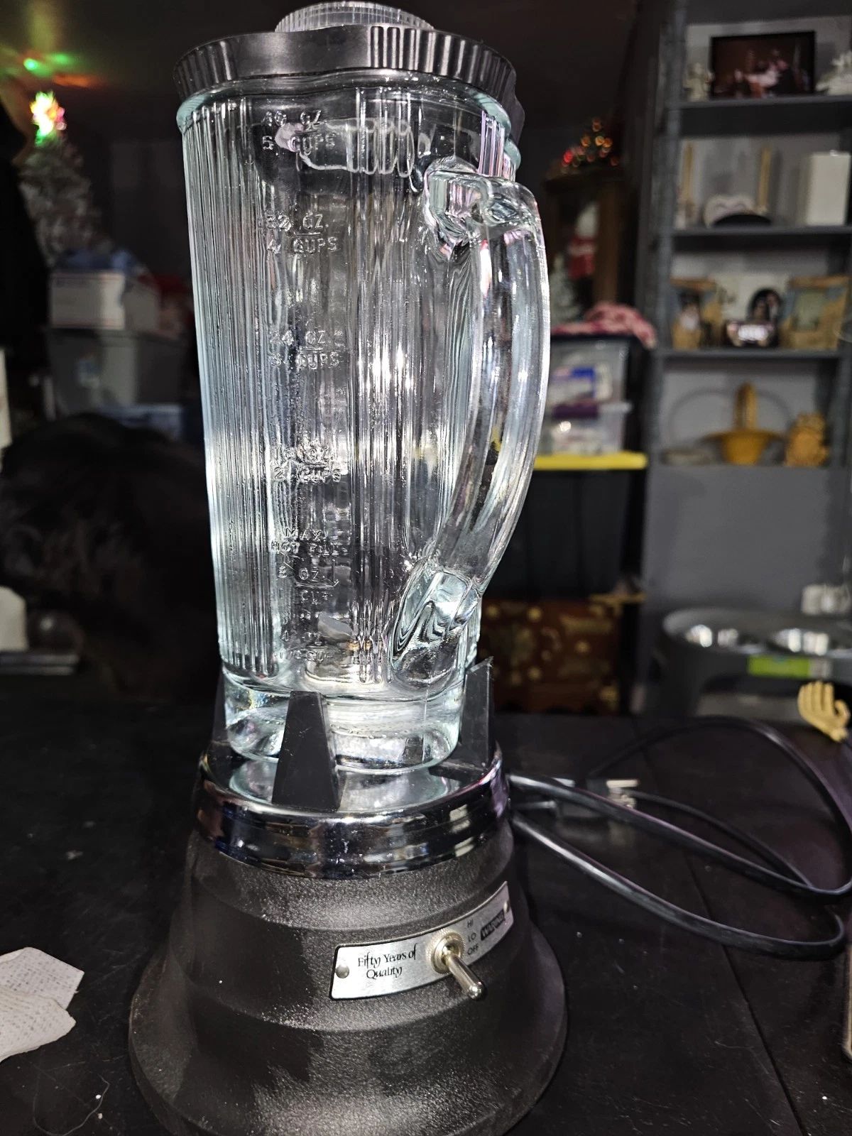 WARING PRO Commercial Classic Kitchen Blender Model 51BL25 Black 50th Anniversar