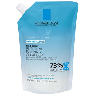 La Roche-Posay Toleriane Purifying Foaming Facial Cleanser, Oil Free Face Wash f
