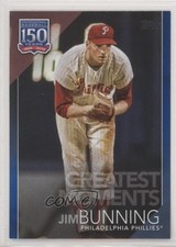 2019 Topps Update 150 Years of Professional Baseball Blue Jim Bunning HOF 1u6