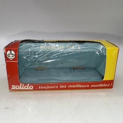 Solido Porsche 914/6  Box Only made in France BOX ONLY