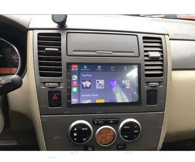 For Nissan Tiida 04-2007 2008 09 10 2011 CarPlay Android 14 Car Stereo Radio GPS
