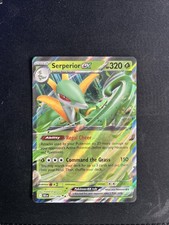 Pokémon TCG Serperior EX 003/086 Black Bolt Near Mint Condition