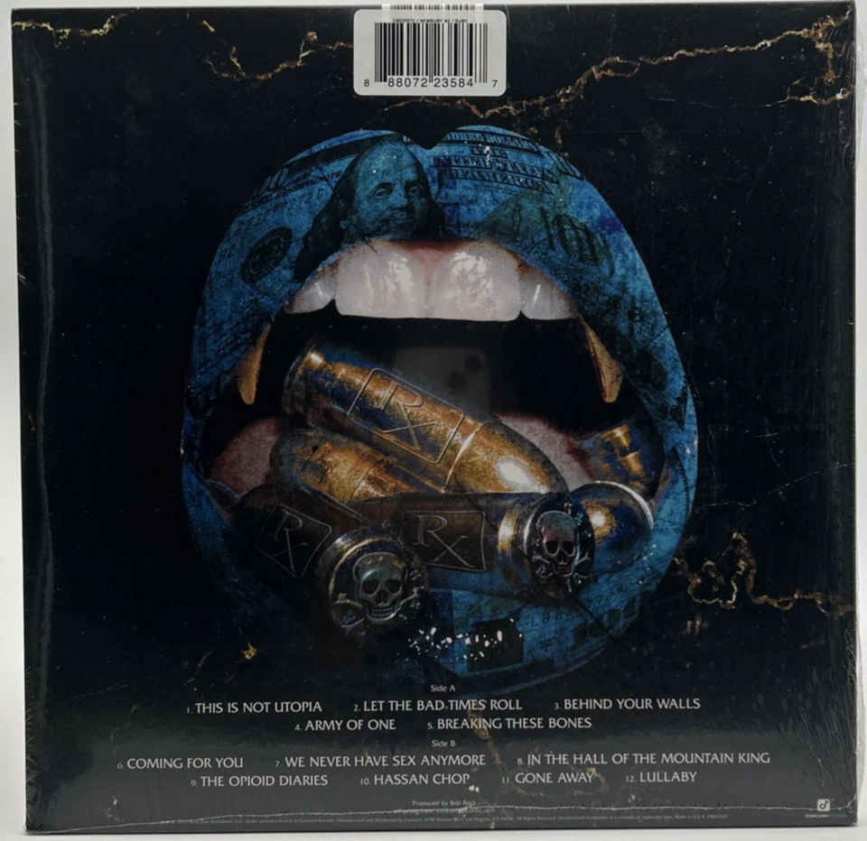 New / Sealed THE OFFSPRING "Let The Bad Times Roll" LP 2021 Ruby Red Vinyl / 500 - Image 2 of 2