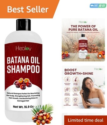 Botanical Hair Growth Shampoo for Thinning Hair - Volumizing & Nourishing Care