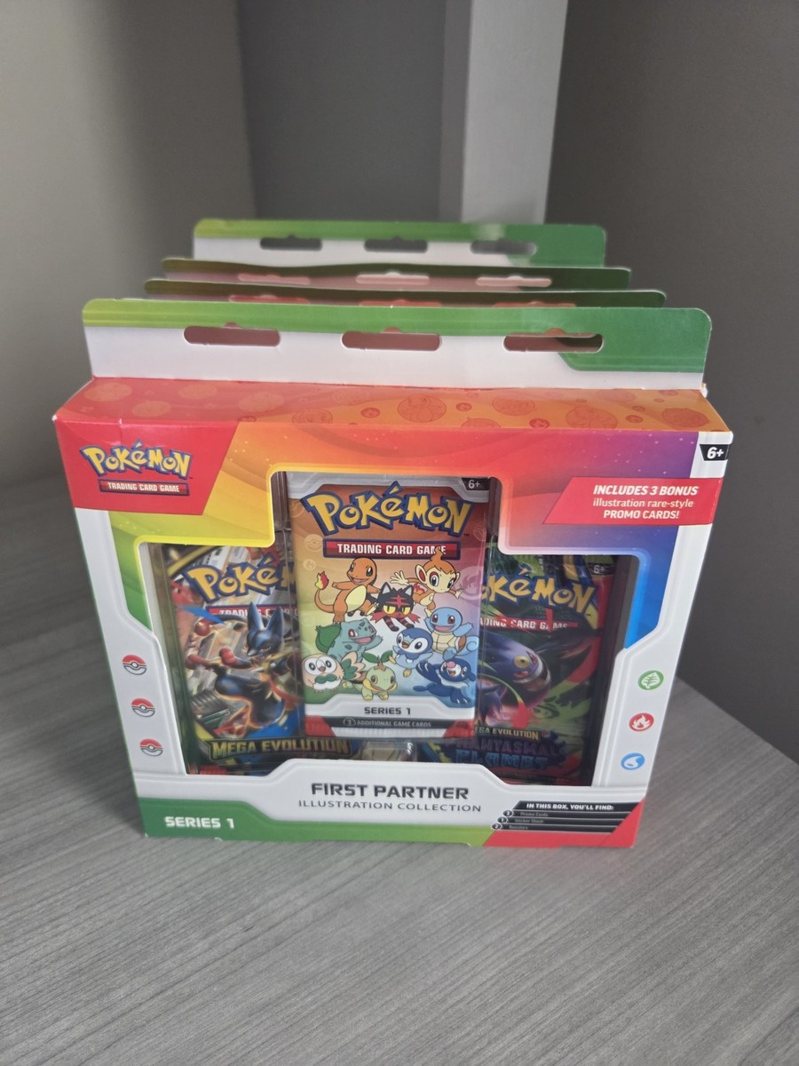 Pokémon First Partner Illustration Collection Series 1 Promo Box